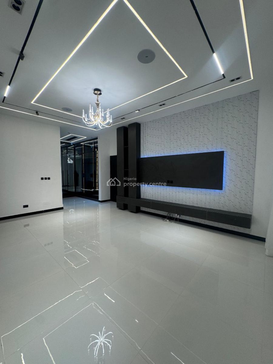 Majestic 5-bedroom Duplex with a Rooftop Terrace, Gym House,, Chevron, Lekki, Lagos, Detached Duplex for Sale