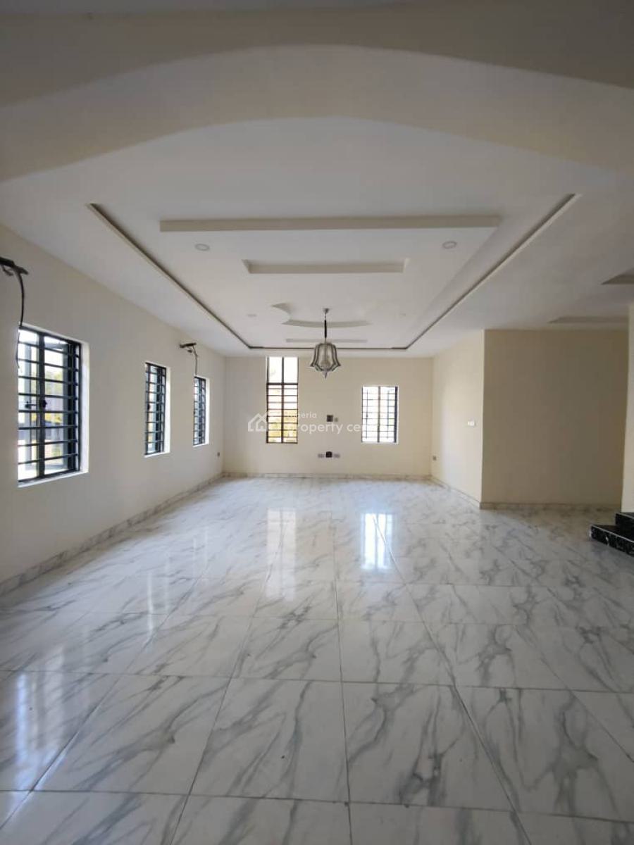 Newly Built Luxury 6 Bedroom Fully Detached Plus 2 Room Bq, 1 Office R, Northern Foreshore Estate, Off Chevron Drive, Lekki, Lagos, Detached Duplex for Sale