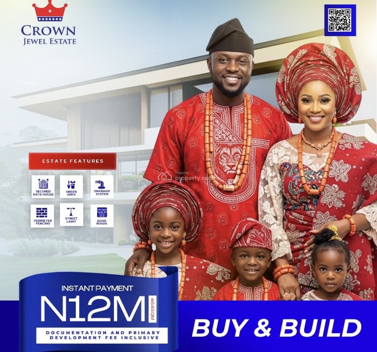 Affordable and Verified Dry Land, Crown Estate Located Ogwashi-olor Directly Facing Expressway, Asaba, Delta, Residential Land for Sale