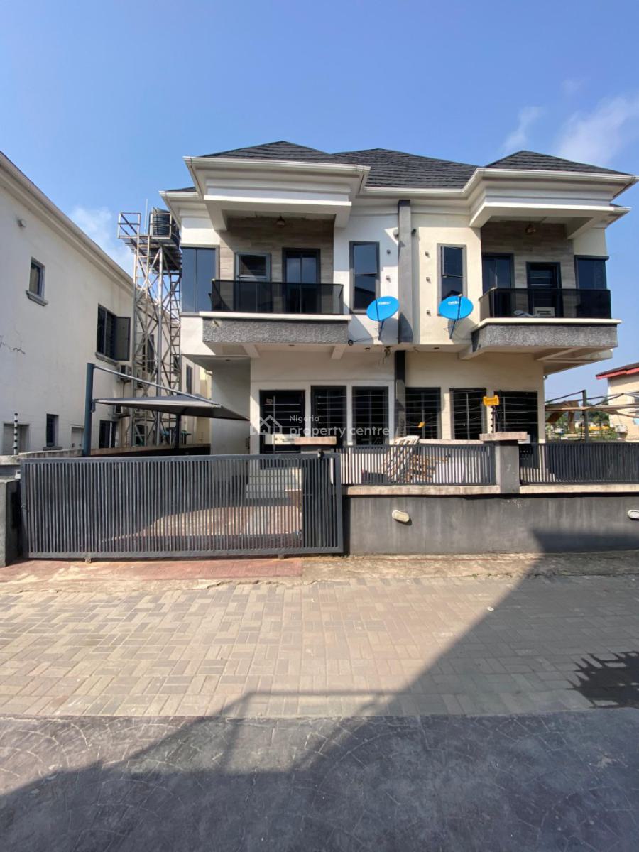 4 Bedroom Semi Detached Duplex with Bq, Oral Estate, Lekki, Lagos, Semi-detached Duplex for Rent