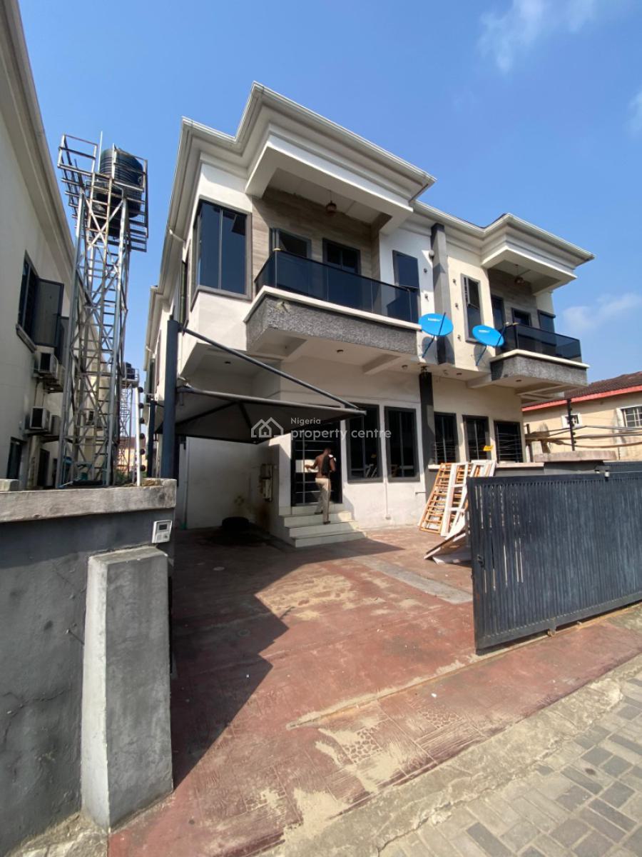 4 Bedroom Semi Detached Duplex with Bq, Oral Estate, Lekki, Lagos, Semi-detached Duplex for Rent