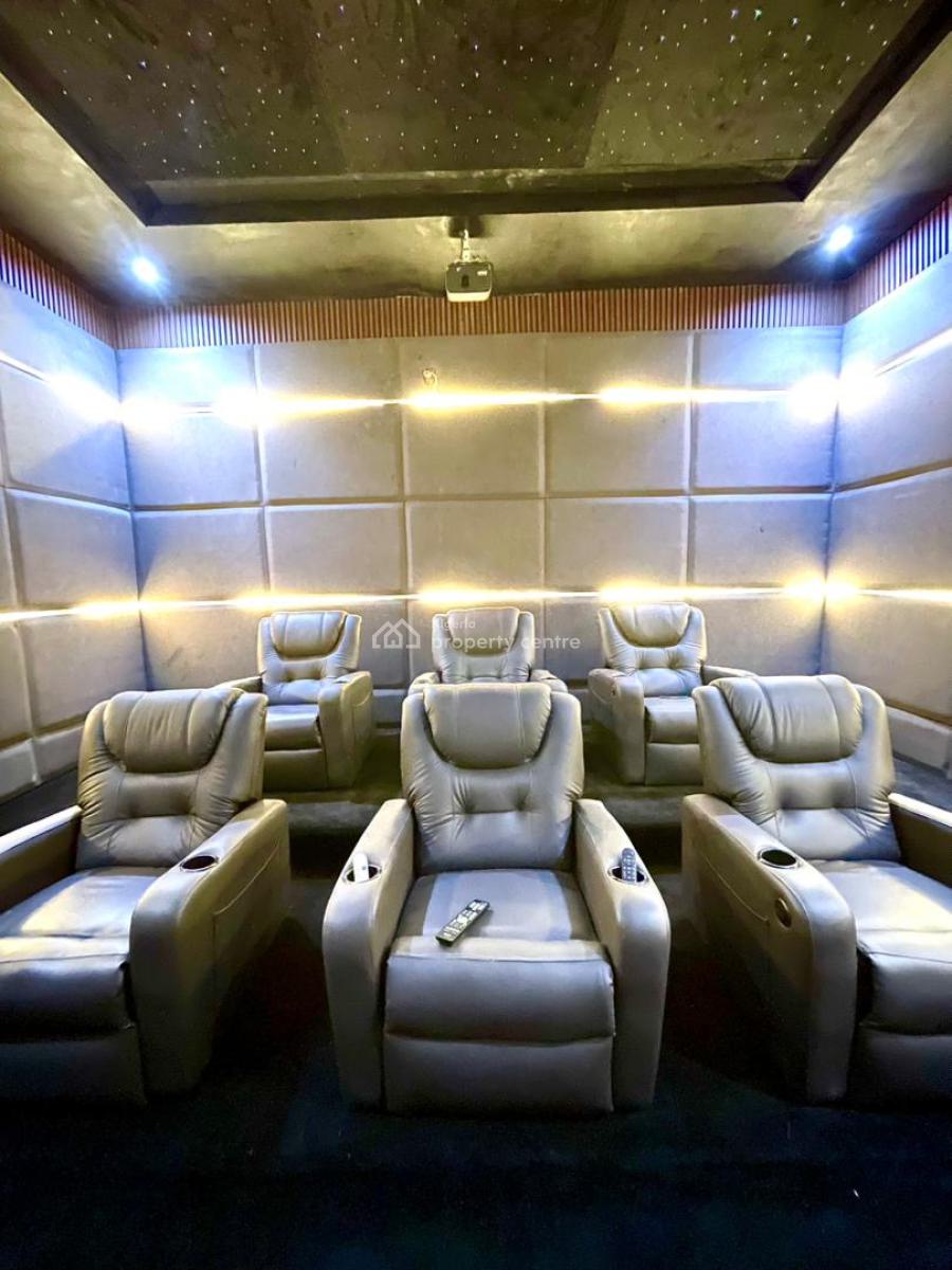 Exclusive Luxury 6 Bedroom Detached Duplex with a Pool, Cinema & Bq, Northern Foreshore Estate, Chevron, Lekki, Lagos, Detached Duplex for Sale