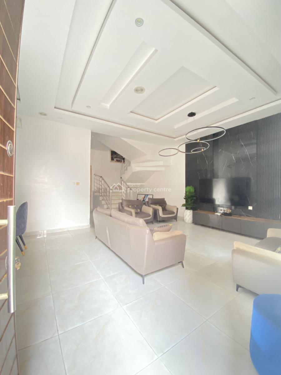 4 Bedroom Semi Detached House with Bq, Orchid Road, Ikota, Lekki, Lagos, Semi-detached Duplex for Rent