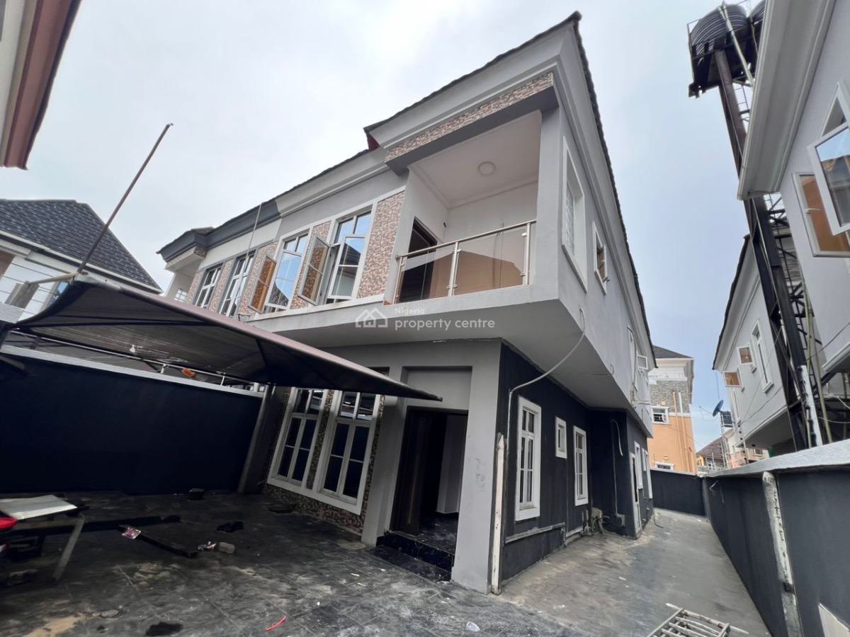 Newly Renovated & Spacious 4 Bedroom Duplex, Chevron Drive, Lekki, Lagos, Semi-detached Duplex for Sale