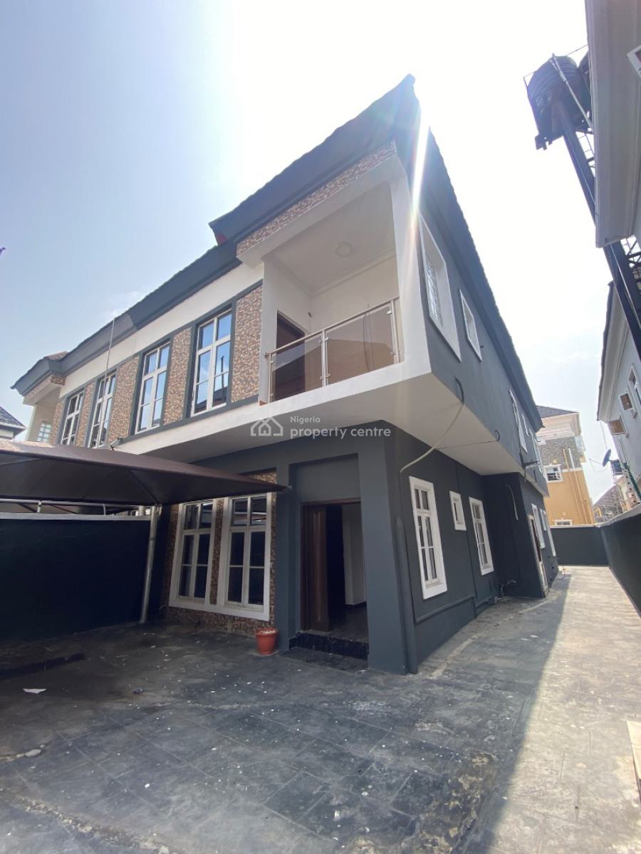 Newly Renovated & Spacious 4 Bedroom Duplex, Chevron Drive, Lekki, Lagos, Semi-detached Duplex for Sale