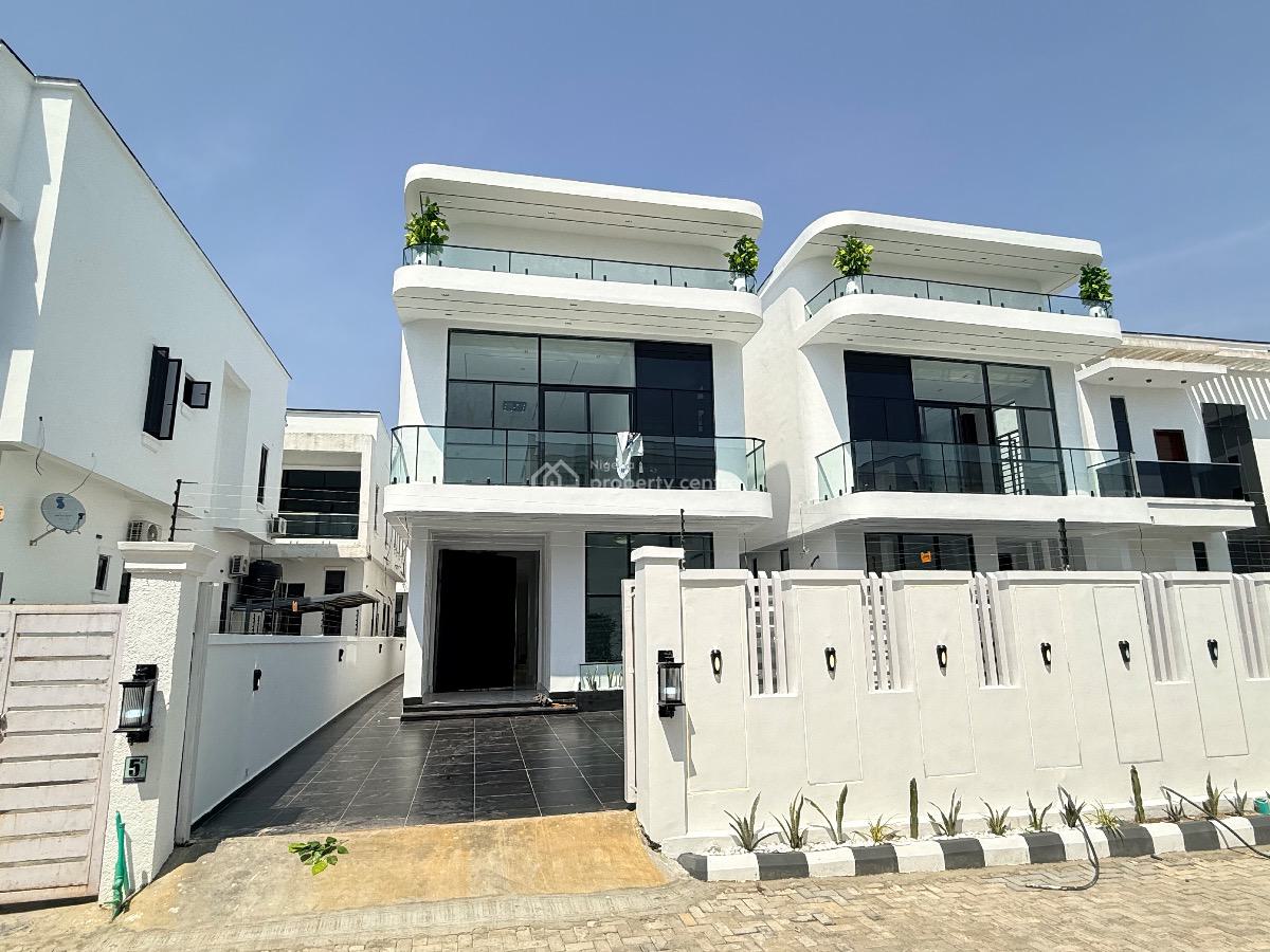 Brand New Luxury 5 Bedroom Detached Duplex with a Pool, Orchid Road, Lekki, Lagos, Detached Duplex for Sale