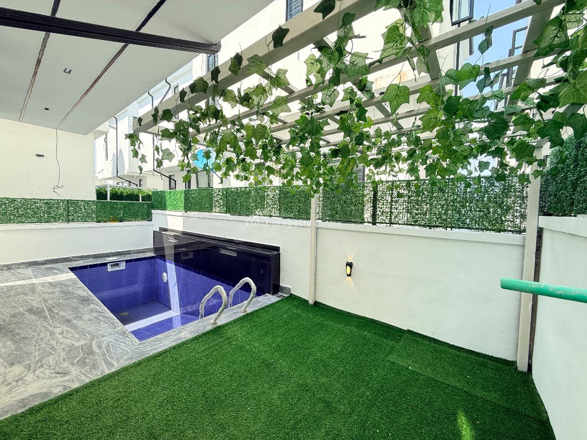 Brand New Luxury 5 Bedroom Detached Duplex with a Pool, Orchid Road, Lekki, Lagos, Detached Duplex for Sale