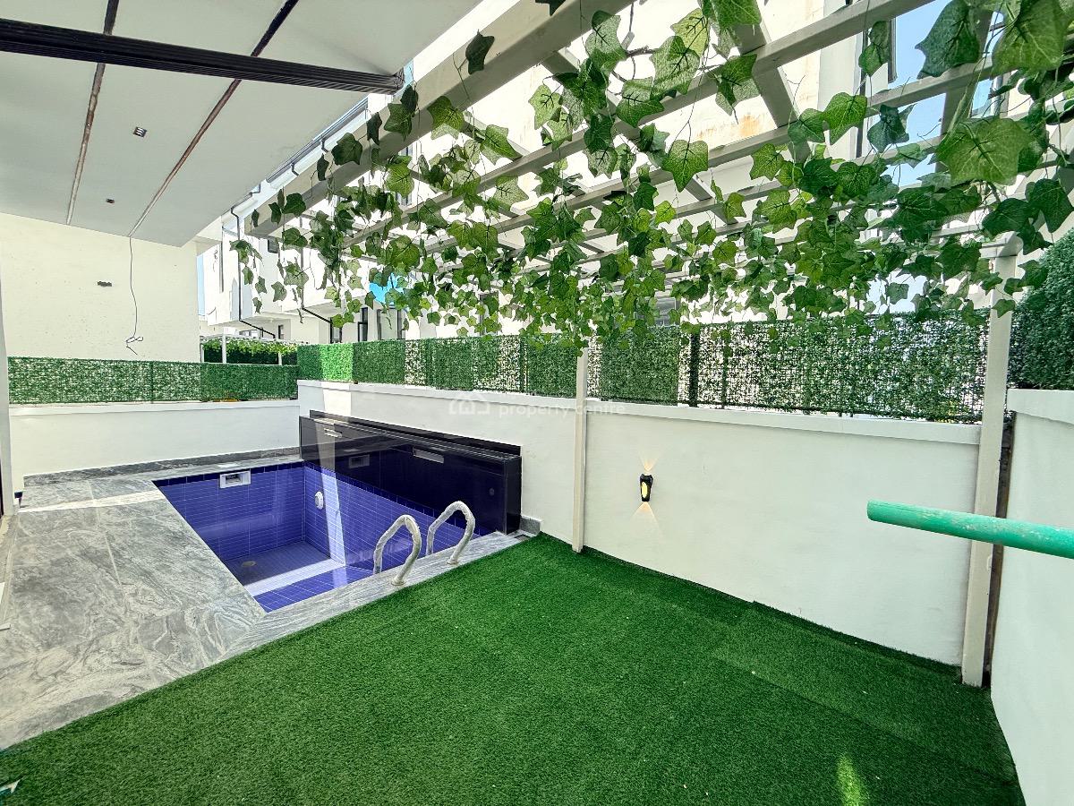 Brand New Luxury 5 Bedroom Detached Duplex with a Pool, Orchid Road, Lekki, Lagos, Detached Duplex for Sale
