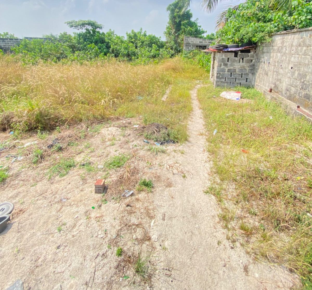 5 Plots of Fenced Land, Directly Facing Ogombo Road, Ogombo, Ajah, Lagos, Commercial Land for Rent