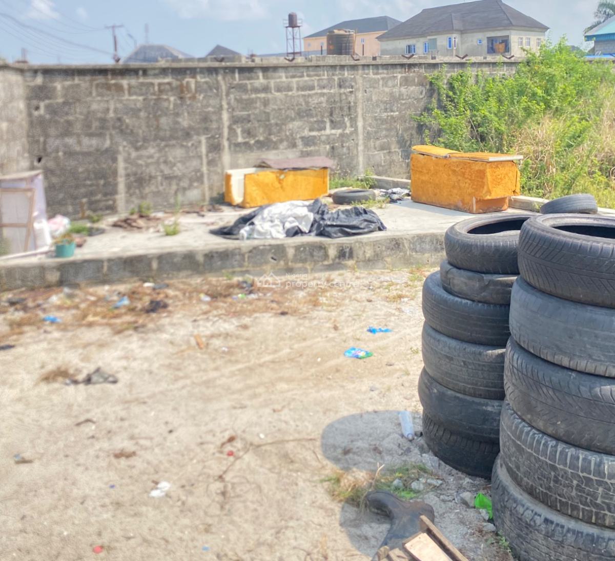 5 Plots of Fenced Land, Directly Facing Ogombo Road, Ogombo, Ajah, Lagos, Commercial Land for Rent