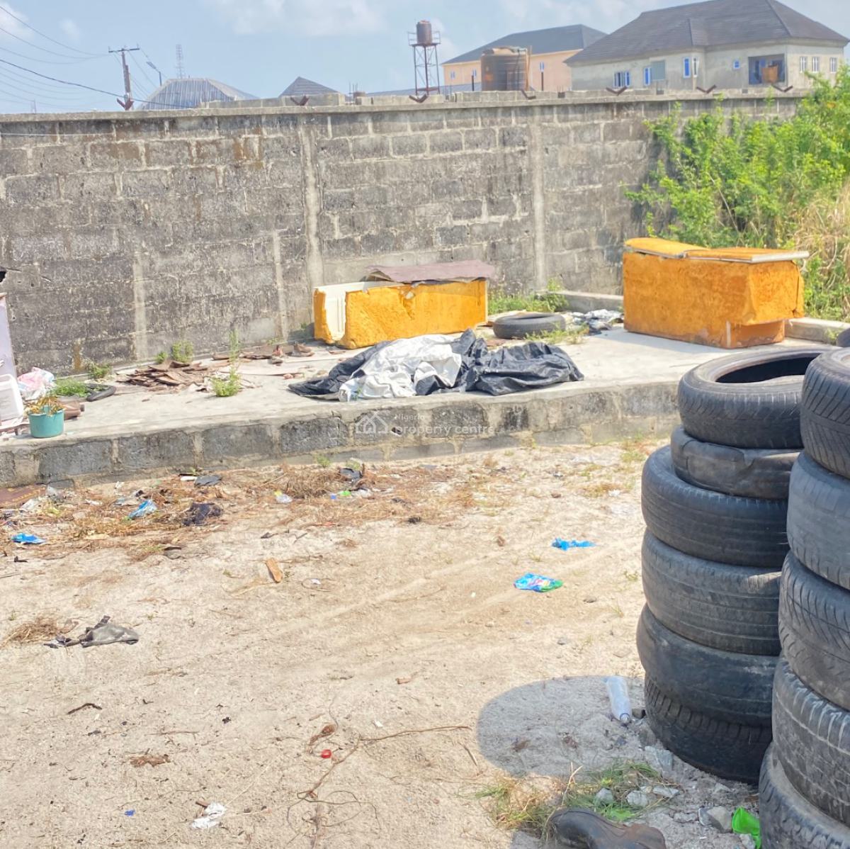 5 Plots of Fenced Land, Directly Facing Ogombo Road, Ogombo, Ajah, Lagos, Commercial Land for Rent