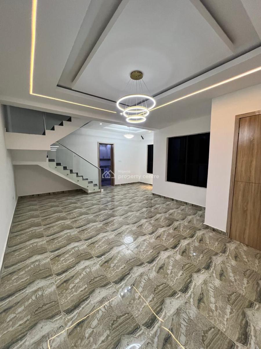 Fantastic Built 4 Bedroom Semi Detached Duplex with Bq and Pool, Strategic Location  in Ogudu, Gra, Ogudu, Lagos, Semi-detached Duplex for Sale