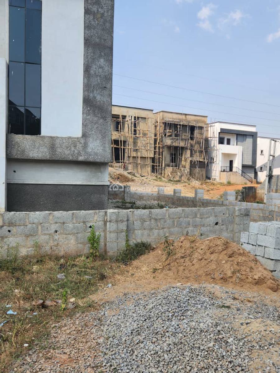 4 Bedroom Semi-finished Detached Duplex, Guzape District, Abuja, Detached Duplex for Sale