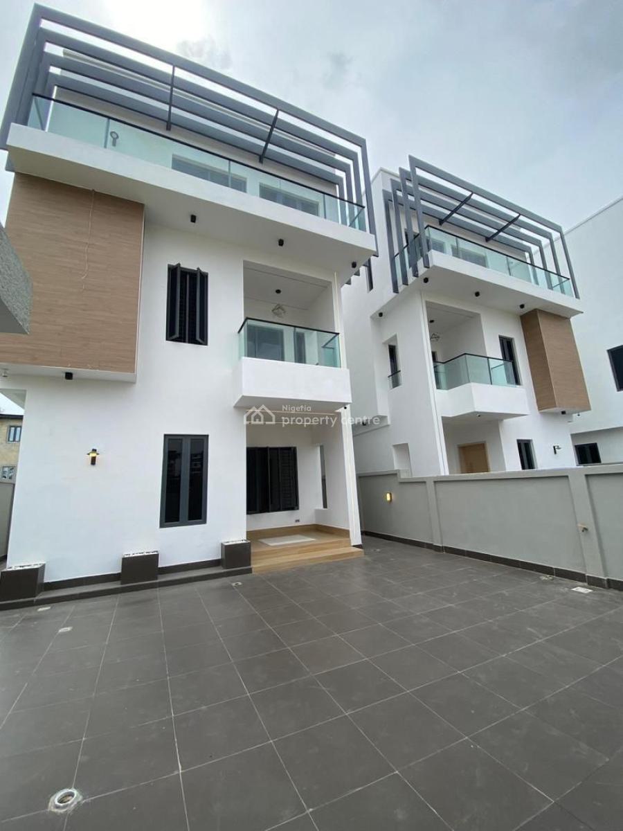 Luxury 5 Bedroom Fully Detached Duplex with Bq, Lekki Phase 1, Lekki, Lagos, Detached Duplex for Sale