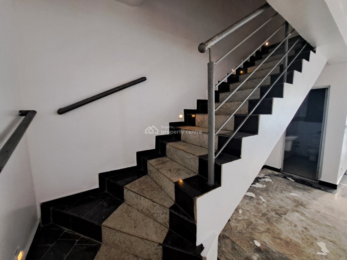 Serviced 4 Bedroom Terraced Duplex with a Room Boys Quaters, Lekki Phase 1, Lekki, Lagos, Terraced Duplex for Rent