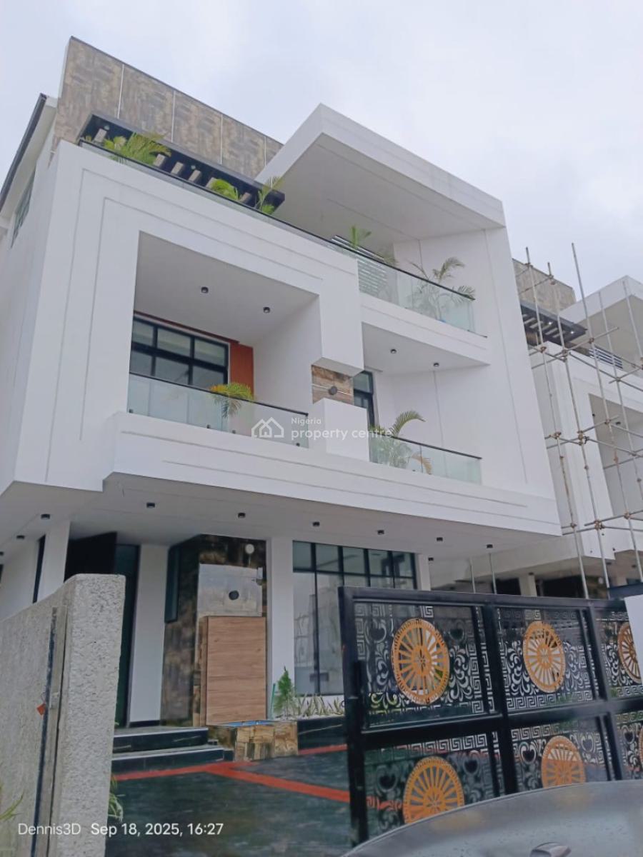 Tastefully Finished 5bedroom Luxury Detached Duplex, Hampton Lake Estate Chevron Alternative Lekki, Lekki, Lagos, Detached Duplex for Sale