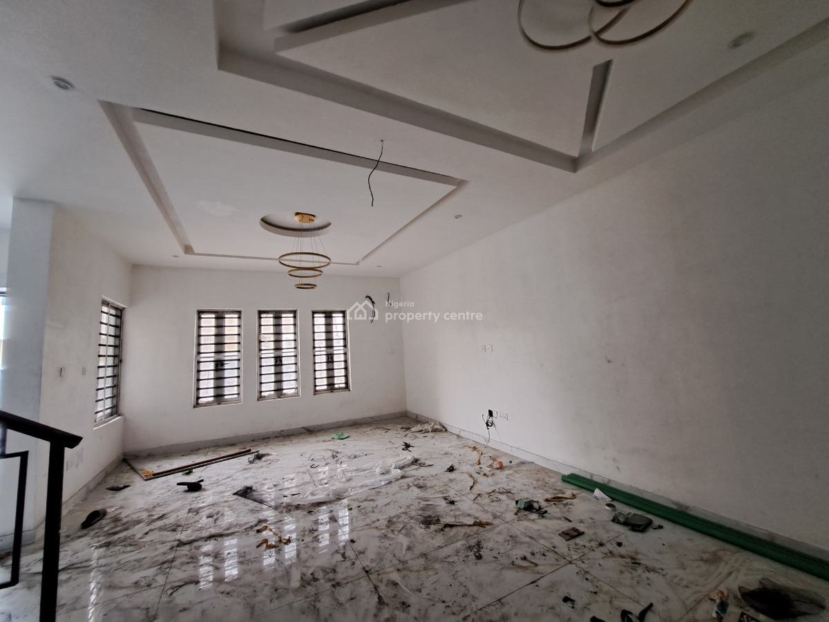 Newly Built 4 Bedroom Terraced Duplex with a Room Bq, Lekki Phase 1, Lekki, Lagos, Terraced Duplex for Rent