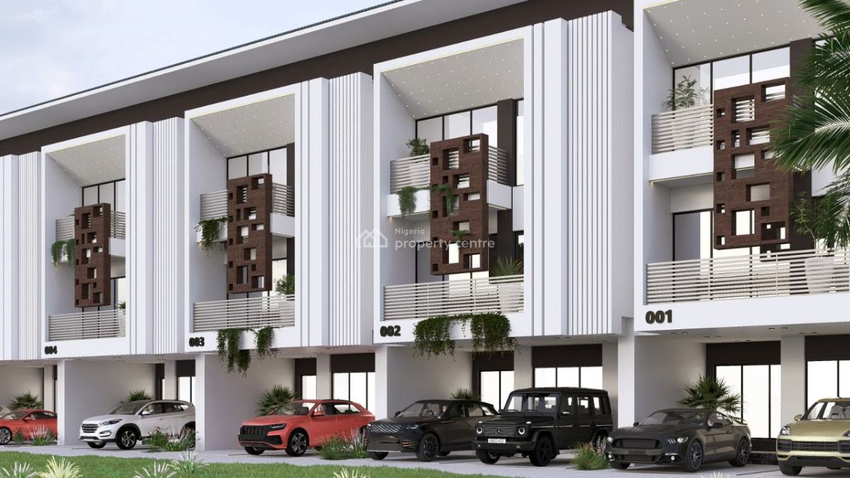 4 Bedroom Terrace Duplex with Bq, By Gilmore Engineering, Jahi, Abuja, Terraced Duplex for Sale