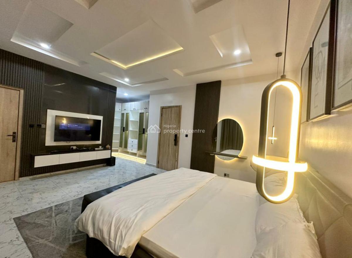 Taste of Royalty in a 4-bedroom Fully Furnished Terraced Duplex, Orchid Road, Lekki, Lagos, Terraced Duplex for Rent