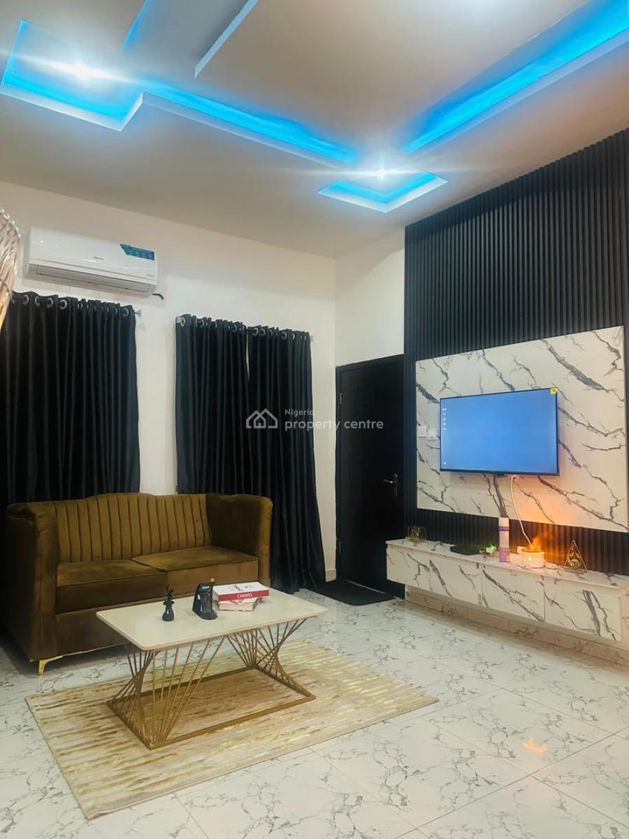 Fully Furnished 4 Bedroom Semi Detached Duplex with Bq., Lekki County Homes, Ikota, Lekki, Lagos, Semi-detached Duplex for Rent