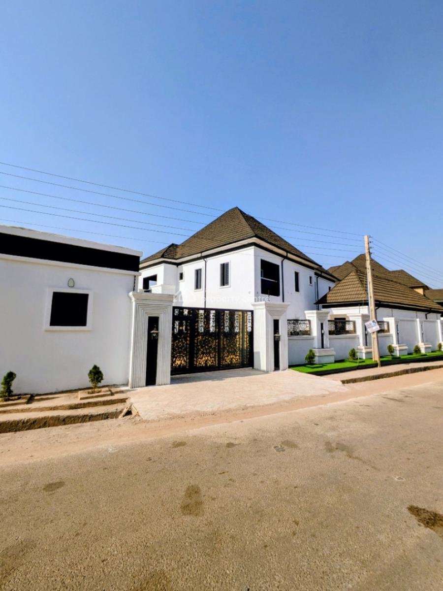 Newly Built 5bedroom Detached Duplex with Swimming and Bq, By Sunnyvale Estate, Galadimawa, Abuja, Detached Duplex for Sale