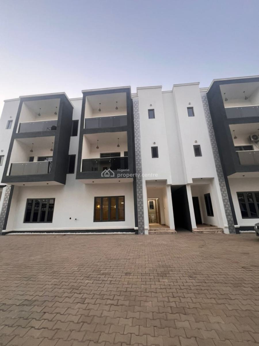 Newly Built 4 Bedroom Terrace Duplex with Bq, Gilmore, Jahi, Abuja, Terraced Duplex for Sale