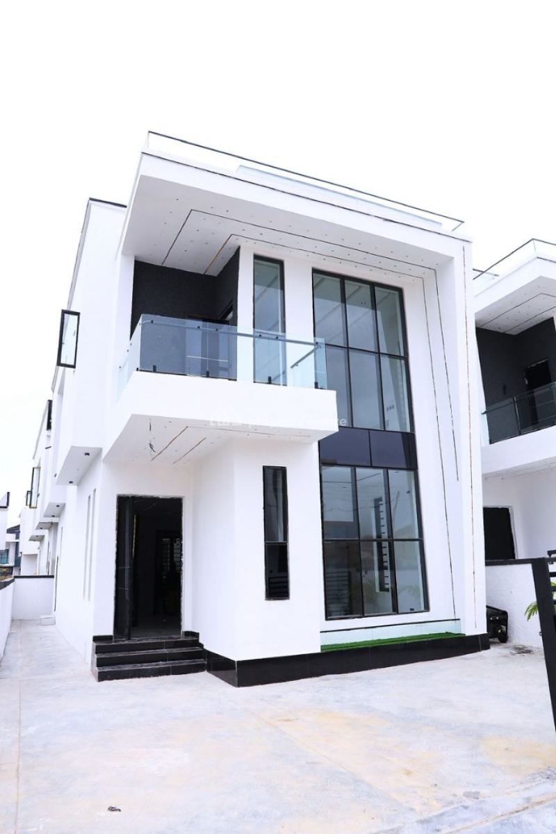 Elegant 4-bedroom Fully Detached Duplex with Modern Finishing., Lekki Palm City Estate Lekki, Ajah, Lagos, Detached Duplex for Sale