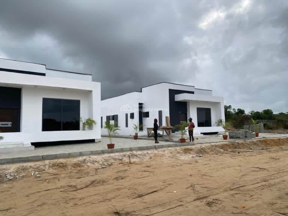 a Spacious 4 Bedroom Fully Detached Bungalow with a C of O, Eleko, Ibeju Lekki, Lagos, Semi-detached Bungalow for Sale