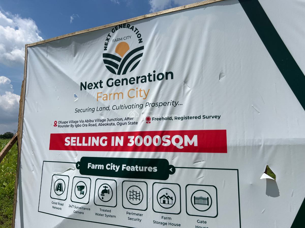 Make Cool Cash From Agriculture Through Selected Crop Farming, Abeokuta North, Ogun, Mixed-use Land for Sale