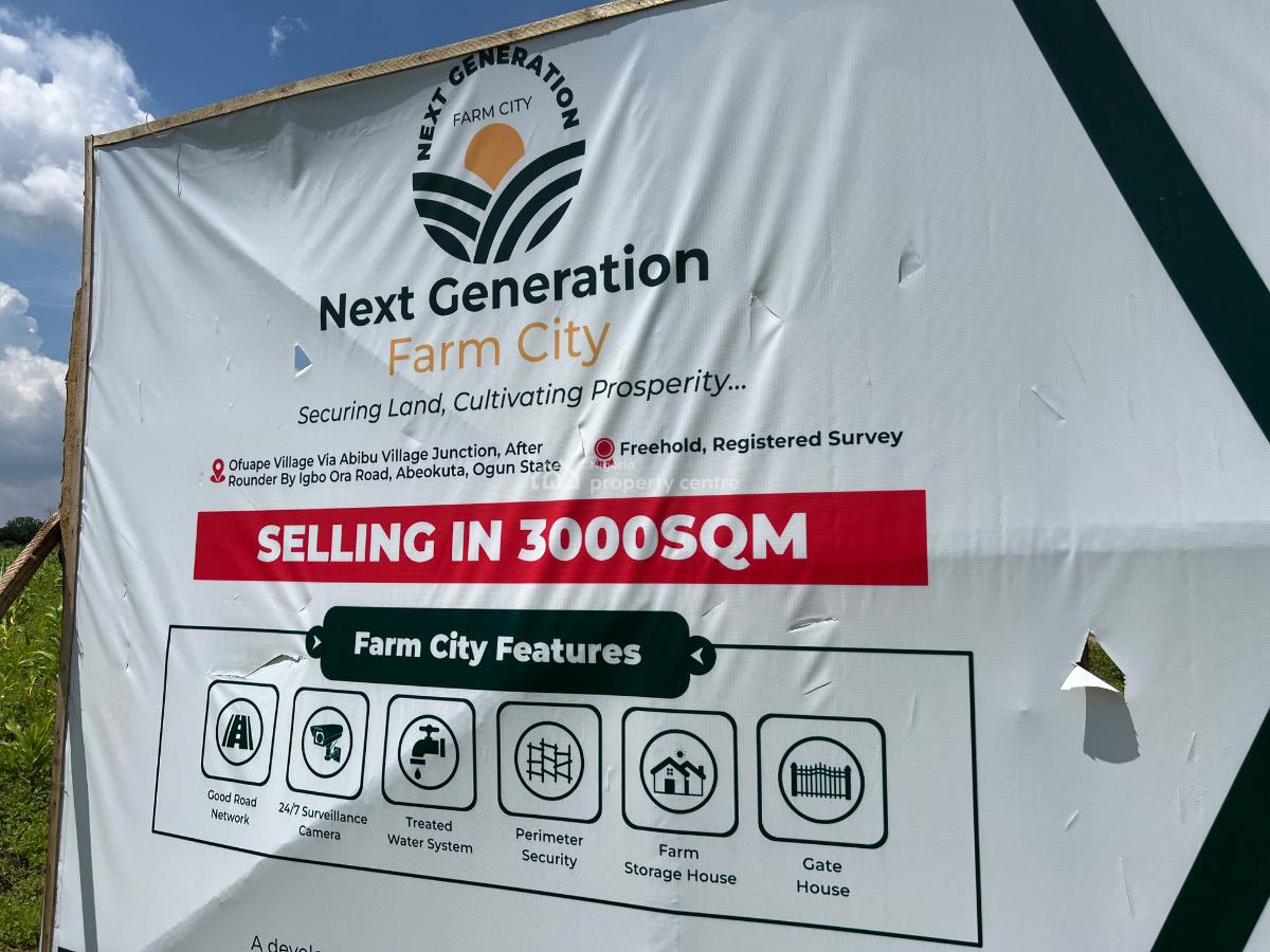 Make Cool Cash From Agriculture Through Selected Crop Farming, Abeokuta North, Ogun, Mixed-use Land for Sale