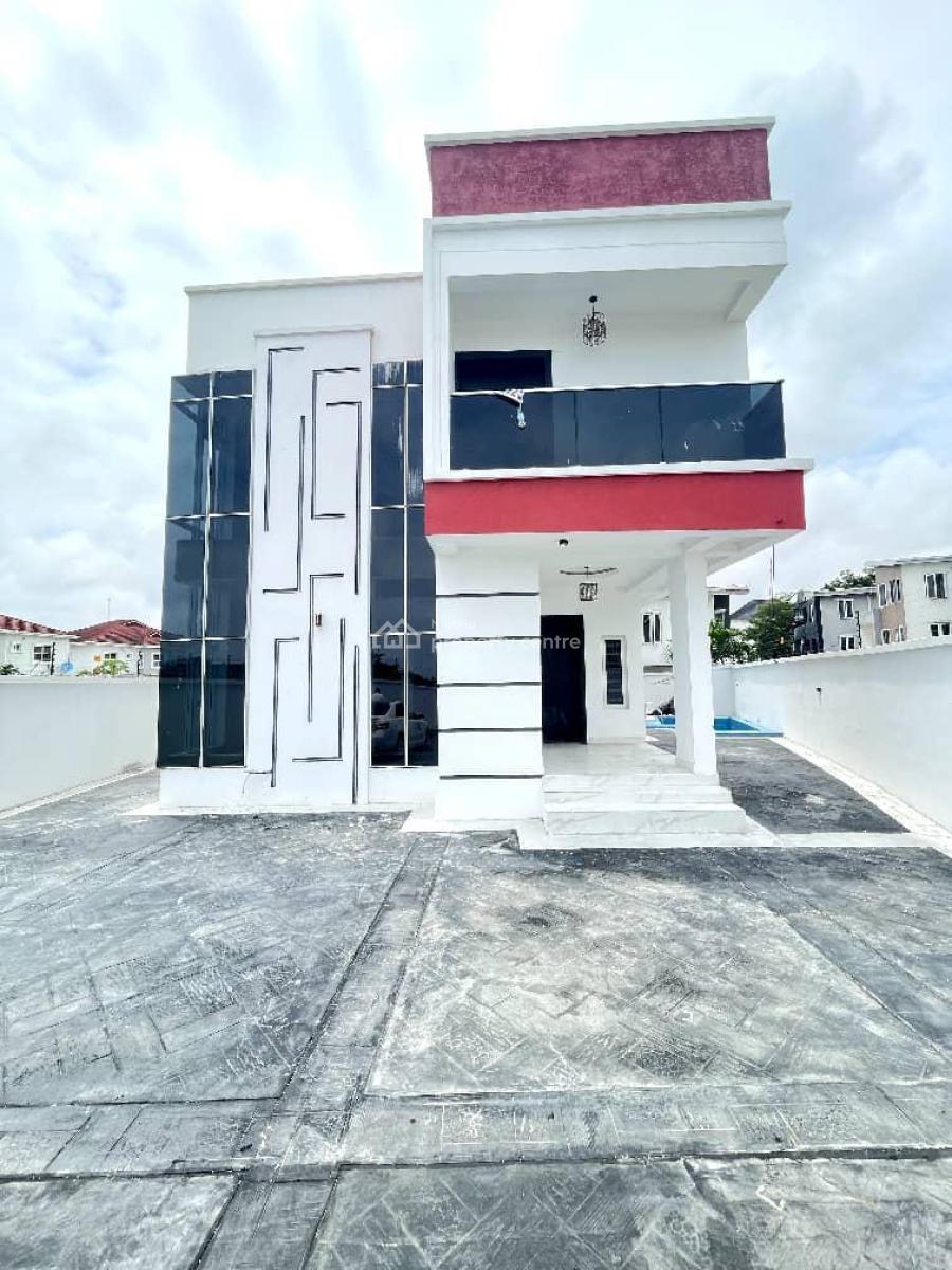 5 Bedroom Detached Duplex with Bq & Swimming Pool, Chevron, Lekki, Lagos, Detached Duplex for Sale