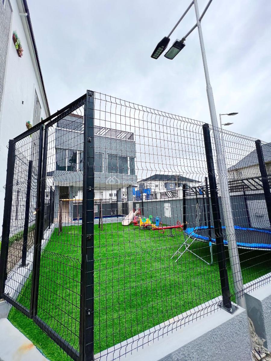 Lovely 4 Bedroom Terrace Duplex with Bq and Kids Play Area, Ikate, Lekki, Lagos, Terraced Duplex for Sale