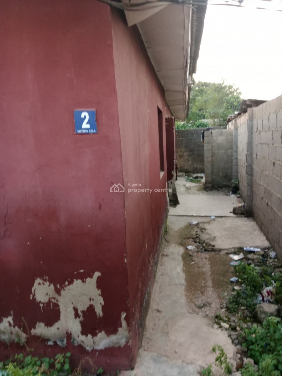 Demolishable Building of 2 Units Mini Flat and a Room Self Contain, Victory Estate Junction,, Magboro, Ogun, Detached Bungalow for Sale