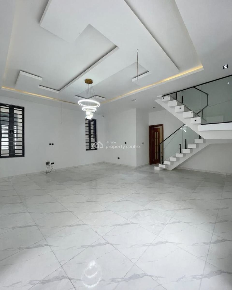 Luxury 5 Bedrooms Detached Duplex with Bq, Governors Consent, Chevy View Estate, Chevron, Lekki, Lagos, Detached Duplex for Sale