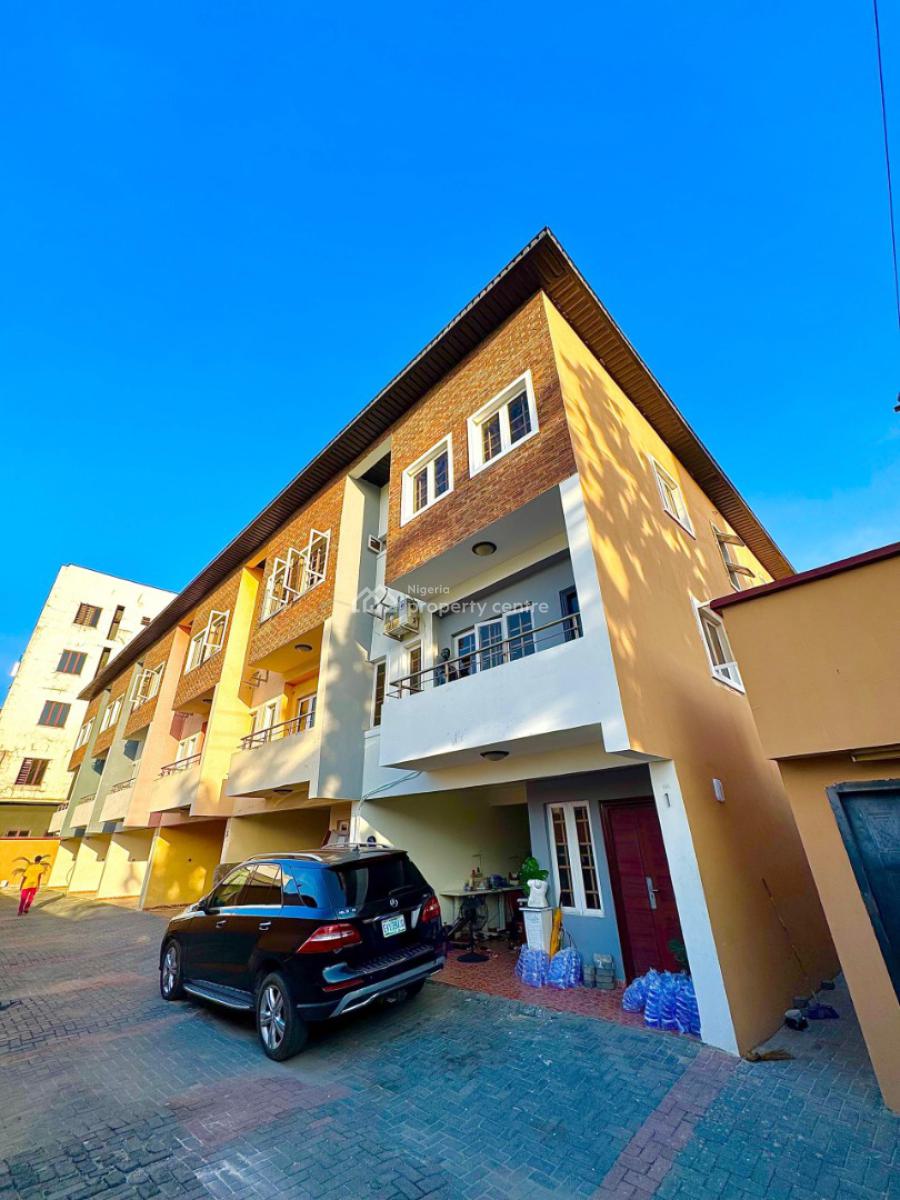 3 -bedroom Terrace Duplex with 1 Mini Flat Built on 2 Floor, Ikate, Lekki, Lagos, Terraced Duplex for Sale