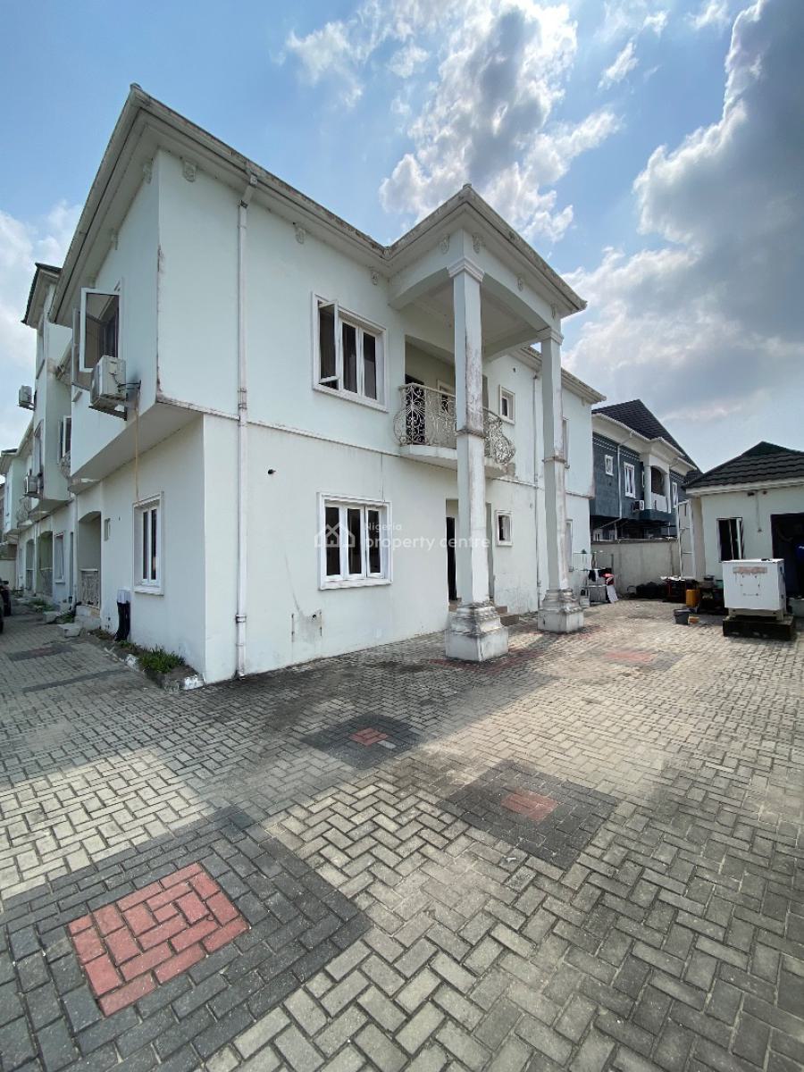 2 Bedroom Flat Ground Floor, Gated Estate By Blenco Supermarket Before Shop Rite, Sangotedo, Ajah, Lagos, Flat / Apartment for Rent