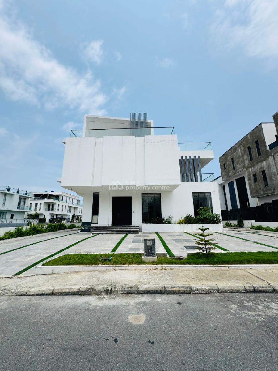 Contemporary Luxury Smart Home with Gym, Water Fountain, Sauna &pool, Cowrie Creek Estate, Ikate, Lekki, Lagos, Detached Duplex for Sale