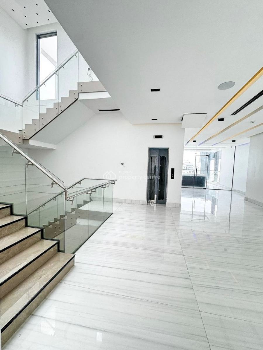 Contemporary Luxury Smart Home with Gym, Water Fountain, Sauna &pool, Cowrie Creek Estate, Ikate, Lekki, Lagos, Detached Duplex for Sale