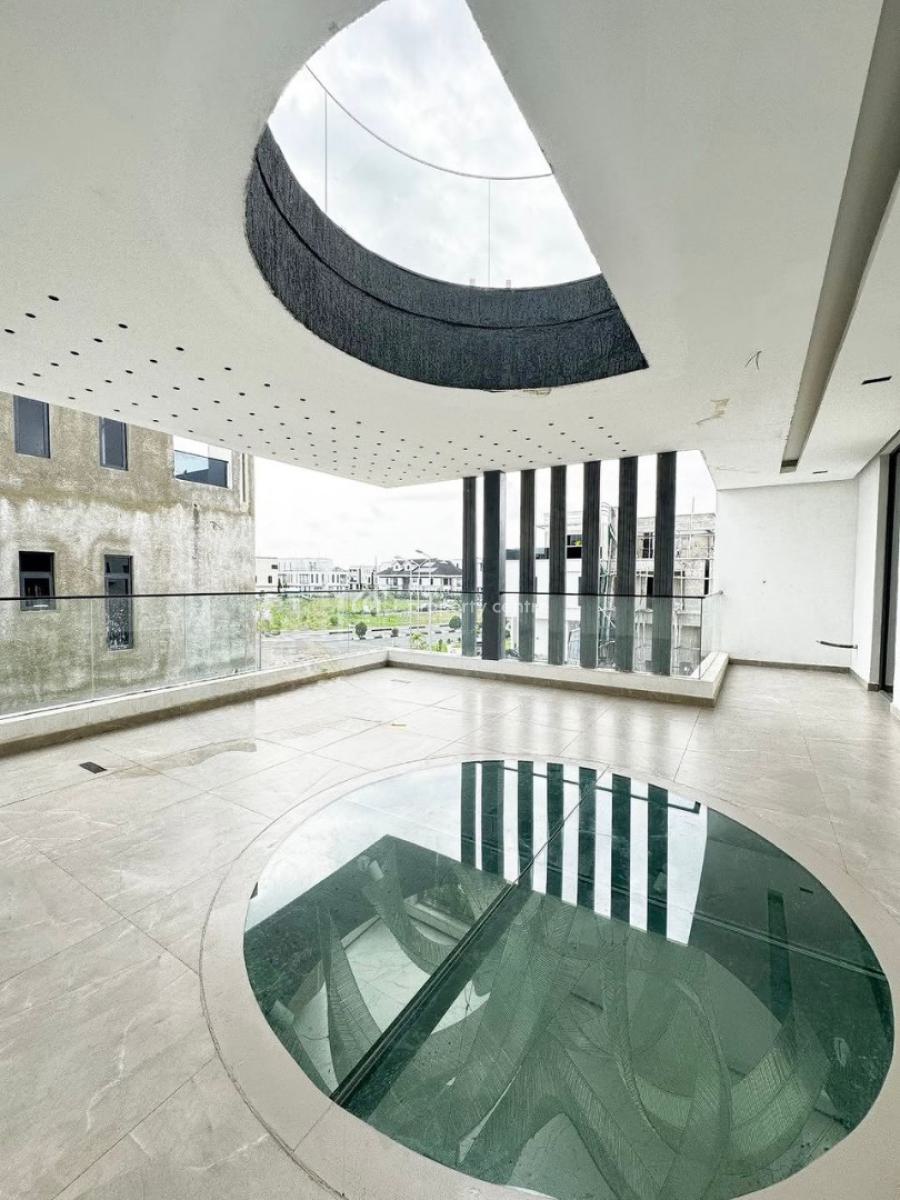 Contemporary Luxury Smart Home with Gym, Water Fountain, Sauna &pool, Cowrie Creek Estate, Ikate, Lekki, Lagos, Detached Duplex for Sale