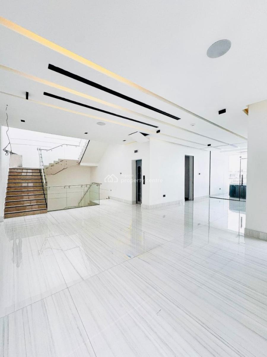 Contemporary Luxury Smart Home with Gym, Water Fountain, Sauna &pool, Cowrie Creek Estate, Ikate, Lekki, Lagos, Detached Duplex for Sale