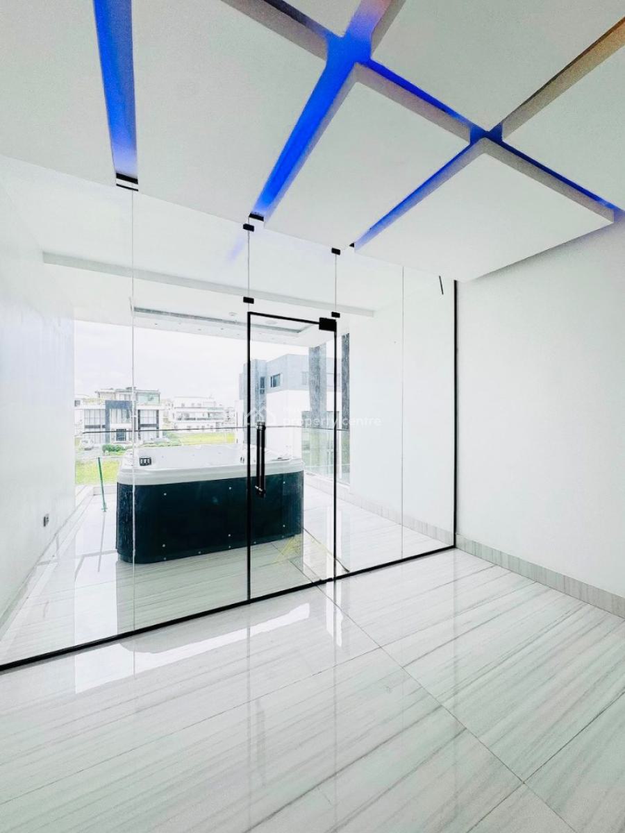 Contemporary Luxury Smart Home with Gym, Water Fountain, Sauna &pool, Cowrie Creek Estate, Ikate, Lekki, Lagos, Detached Duplex for Sale