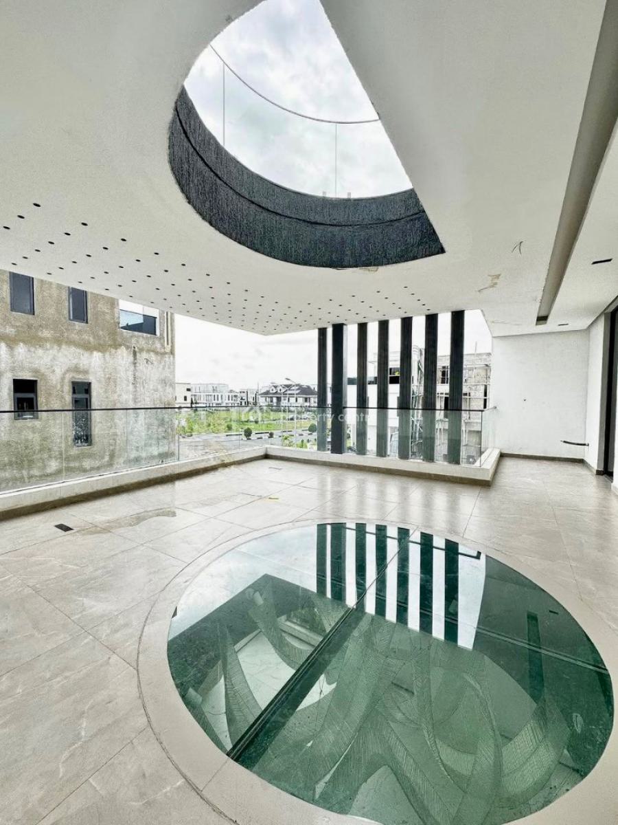 Contemporary Luxury Smart Home with Gym, Water Fountain, Sauna &pool, Cowrie Creek Estate, Ikate, Lekki, Lagos, Detached Duplex for Sale