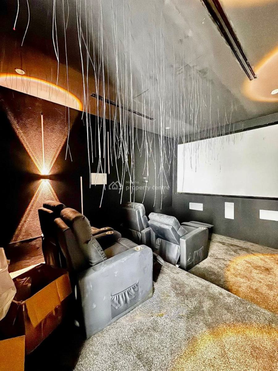 Contemporary Luxury Smart Home with Gym, Water Fountain, Sauna &pool, Cowrie Creek Estate, Ikate, Lekki, Lagos, Detached Duplex for Sale