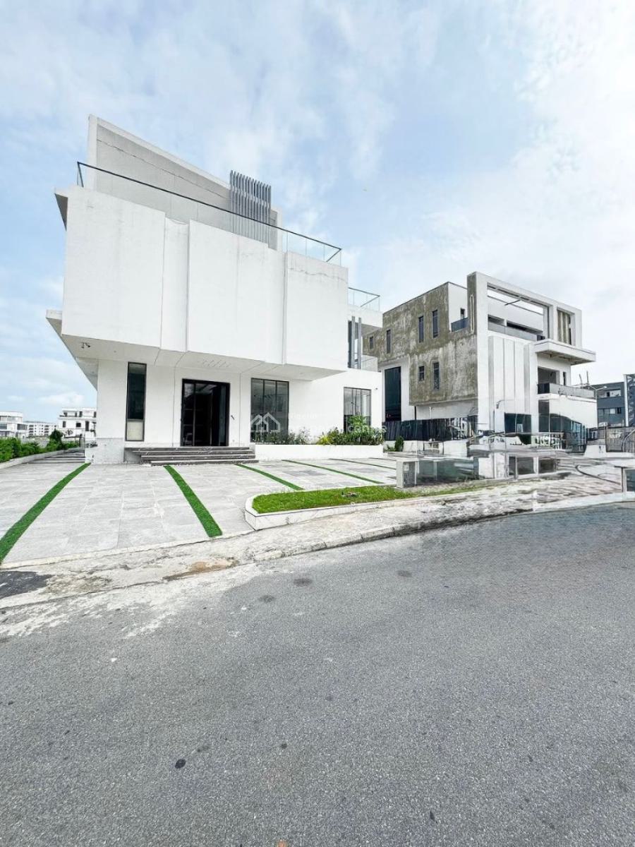 Contemporary Luxury Smart Home with Gym, Water Fountain, Sauna &pool, Cowrie Creek Estate, Ikate, Lekki, Lagos, Detached Duplex for Sale