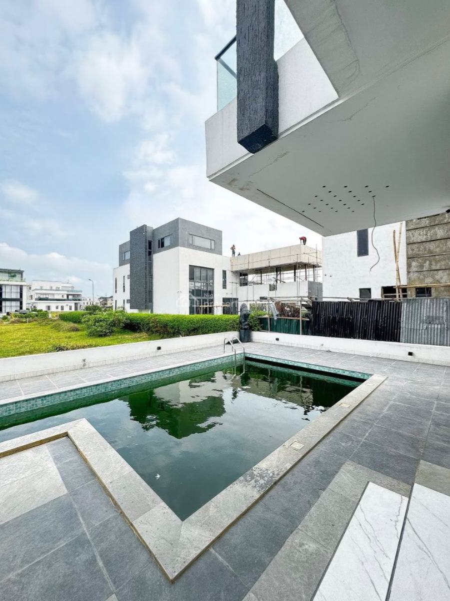 Contemporary Luxury Smart Home with Gym, Water Fountain, Sauna &pool, Cowrie Creek Estate, Ikate, Lekki, Lagos, Detached Duplex for Sale