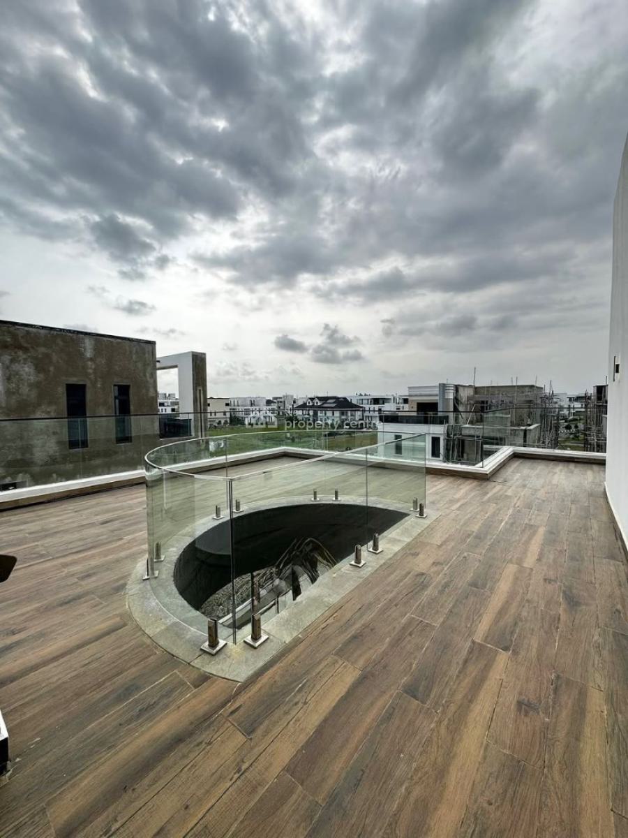 Contemporary Luxury Smart Home with Gym, Water Fountain, Sauna &pool, Cowrie Creek Estate, Ikate, Lekki, Lagos, Detached Duplex for Sale