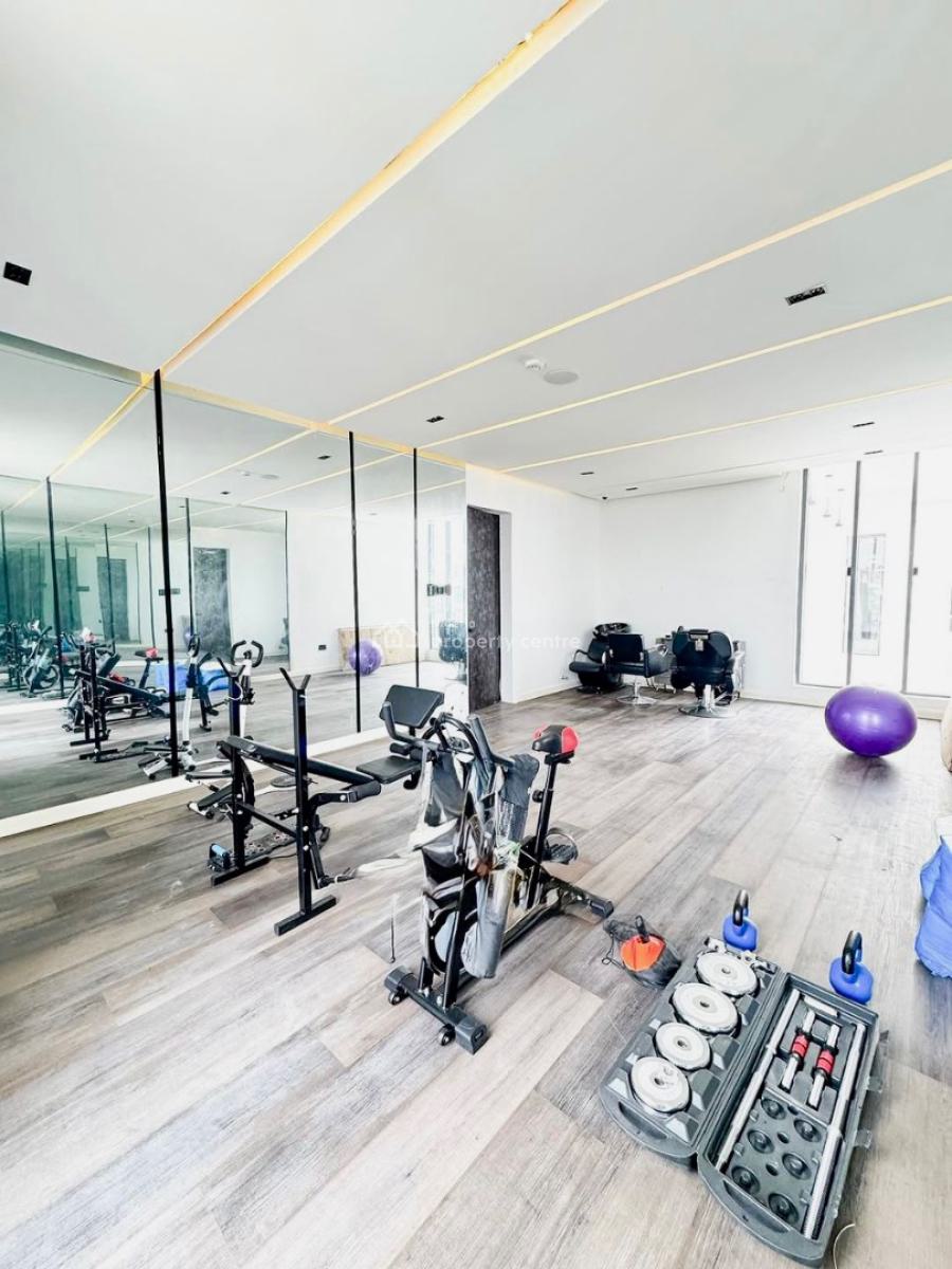 Contemporary Luxury Smart Home with Gym, Water Fountain, Sauna &pool, Cowrie Creek Estate, Ikate, Lekki, Lagos, Detached Duplex for Sale