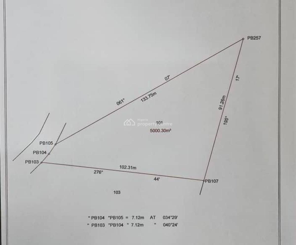 5000sqm, Guzape District, Abuja, Residential Land Joint Venture