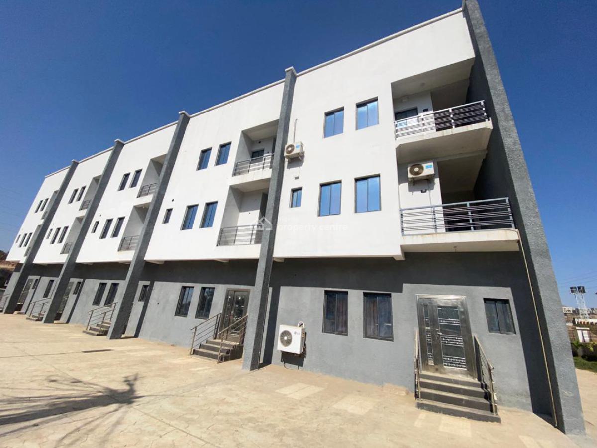 4 Bedroom Terrace Duplex with Bq, Guzape District, Abuja, Terraced Duplex for Rent