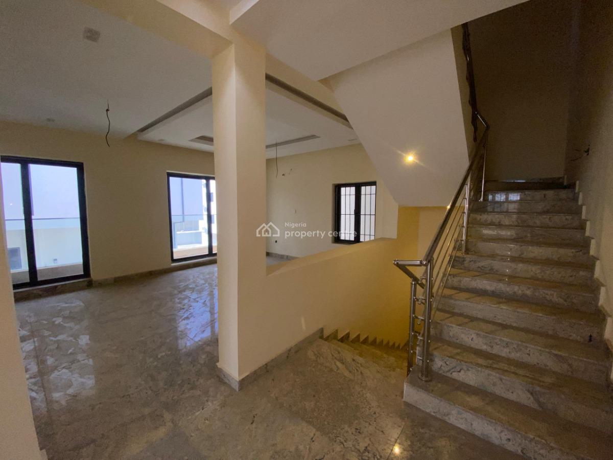 5 Bedroom Terrace Duplex with Bq, in a Mini Estate, Guzape District, Abuja, Terraced Duplex for Rent